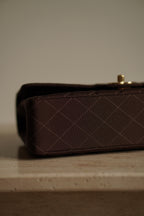 CHANEL CLASSIC MEDIUM DOUBLE FLAP | BROWN