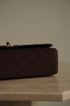 CHANEL CLASSIC MEDIUM DOUBLE FLAP | BROWN