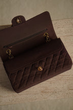 CHANEL CLASSIC MEDIUM DOUBLE FLAP | BROWN