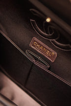 CHANEL CLASSIC MEDIUM DOUBLE FLAP | BROWN