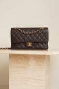 CHANEL CLASSIC MEDIUM DOUBLE FLAP | BROWN