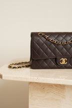 CHANEL CLASSIC MEDIUM DOUBLE FLAP | BROWN