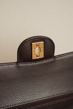 CHANEL CLASSIC MEDIUM DOUBLE FLAP | BROWN