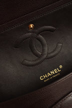 CHANEL CLASSIC MEDIUM DOUBLE FLAP | BROWN