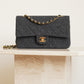CHANEL CLASSIC MEDIUM DOUBLE FLAP | GREY