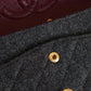 CHANEL CLASSIC MEDIUM DOUBLE FLAP | GREY