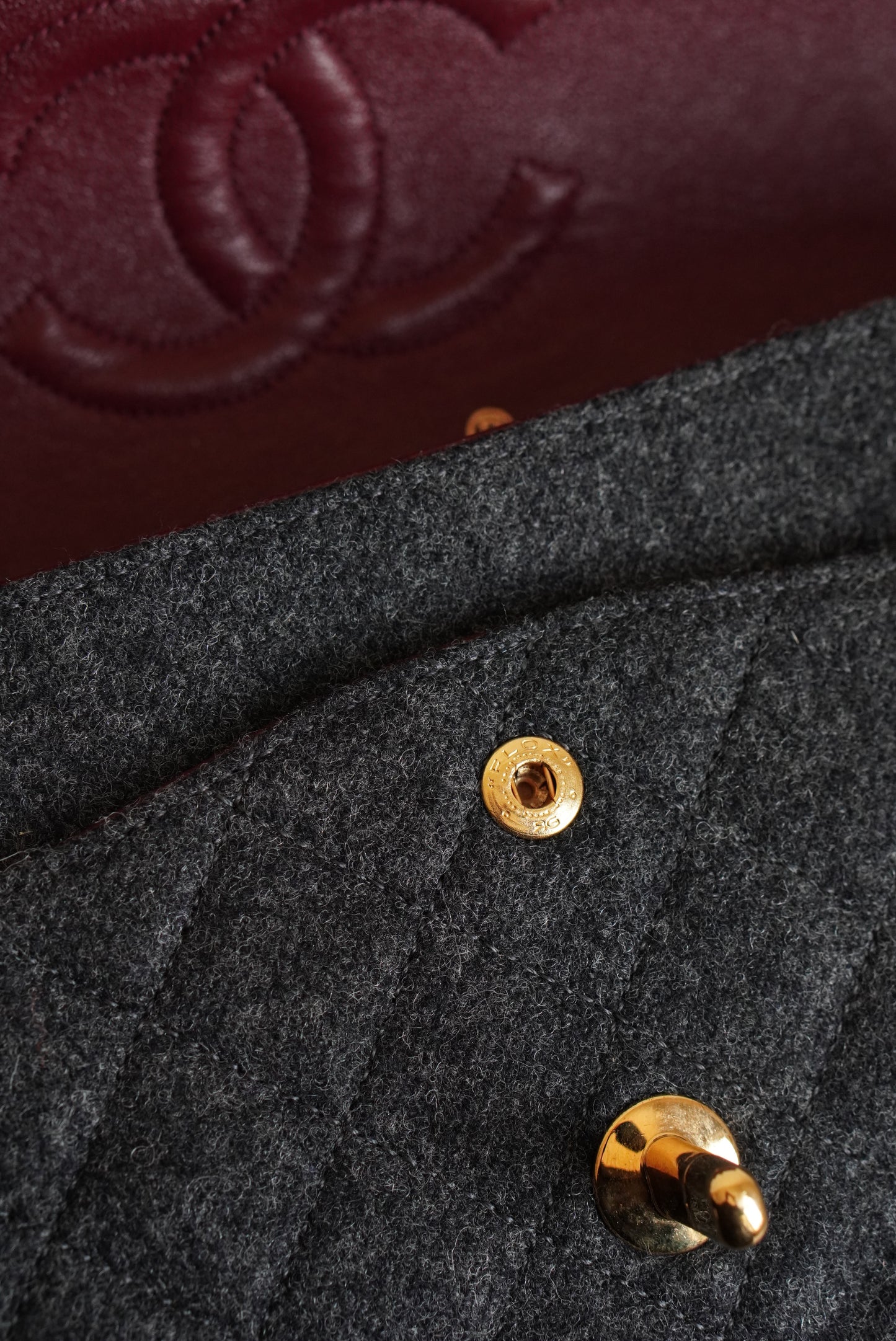 CHANEL CLASSIC MEDIUM DOUBLE FLAP | GREY