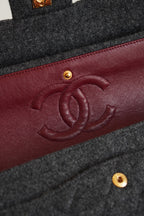CHANEL CLASSIC MEDIUM DOUBLE FLAP | GREY
