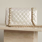 CHANEL CLASSIC MEDIUM DOUBLE FLAP | IRIDESCENT IVORY