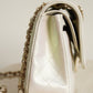 CHANEL CLASSIC MEDIUM DOUBLE FLAP | IRIDESCENT IVORY