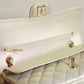 CHANEL CLASSIC MEDIUM DOUBLE FLAP | IRIDESCENT IVORY