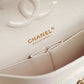 CHANEL CLASSIC MEDIUM DOUBLE FLAP | IRIDESCENT IVORY
