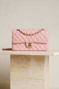 CHANEL CLASSIC MEDIUM DOUBLE FLAP | ROSE SAKURA
