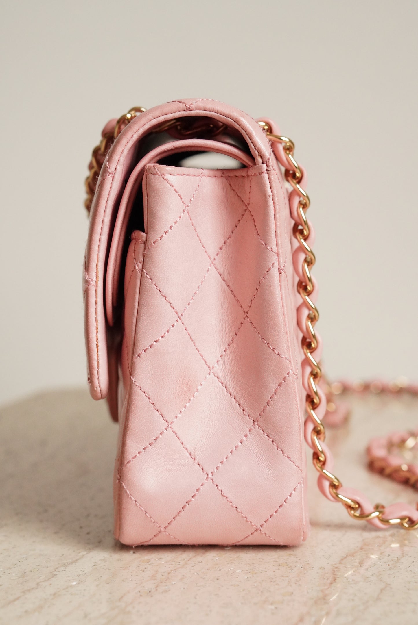 CHANEL CLASSIC MEDIUM DOUBLE FLAP | ROSE SAKURA