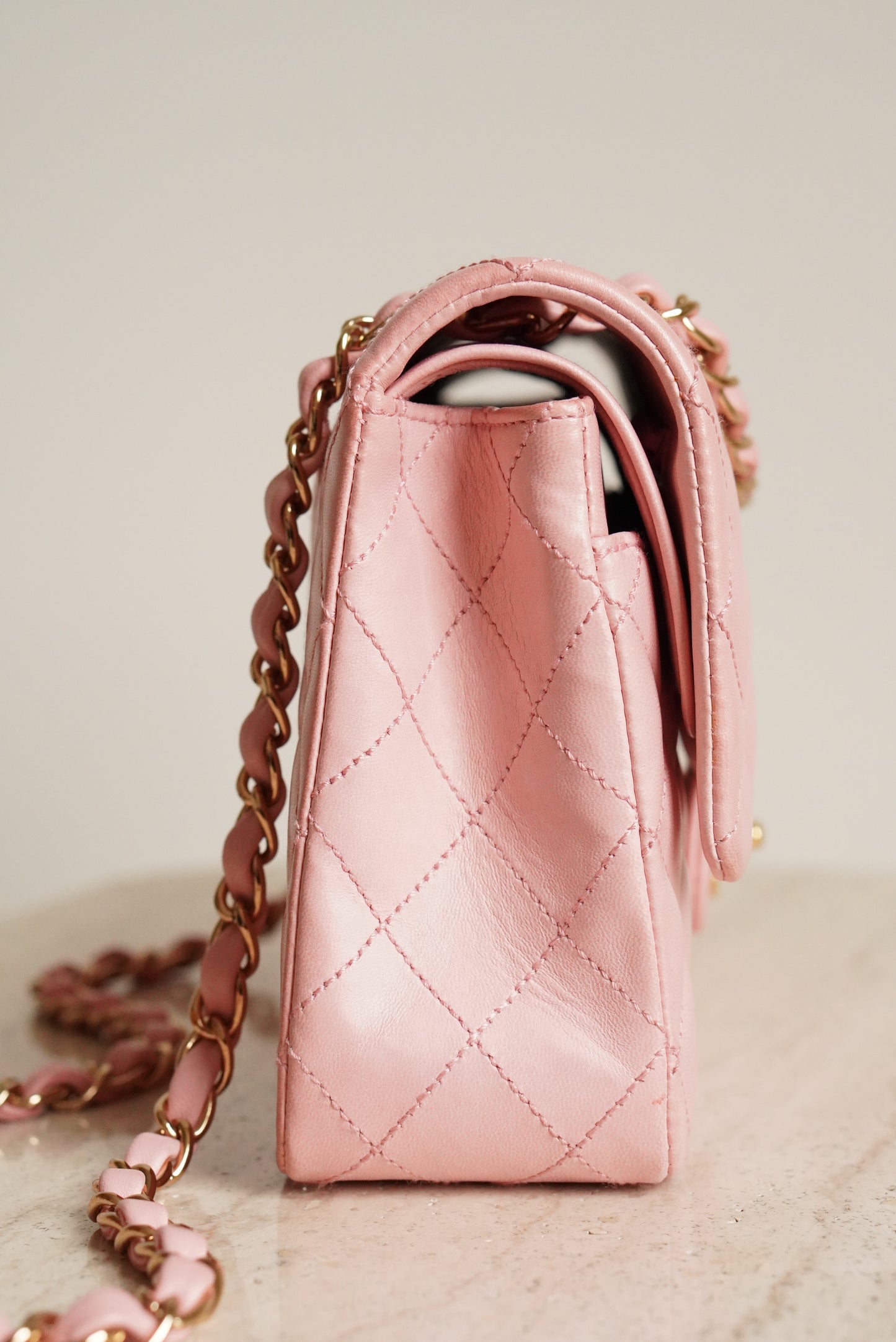 CHANEL CLASSIC MEDIUM DOUBLE FLAP | ROSE SAKURA