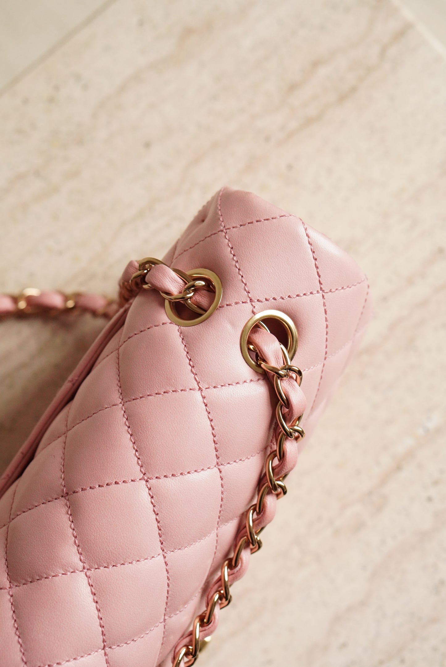 CHANEL CLASSIC MEDIUM DOUBLE FLAP | ROSE SAKURA