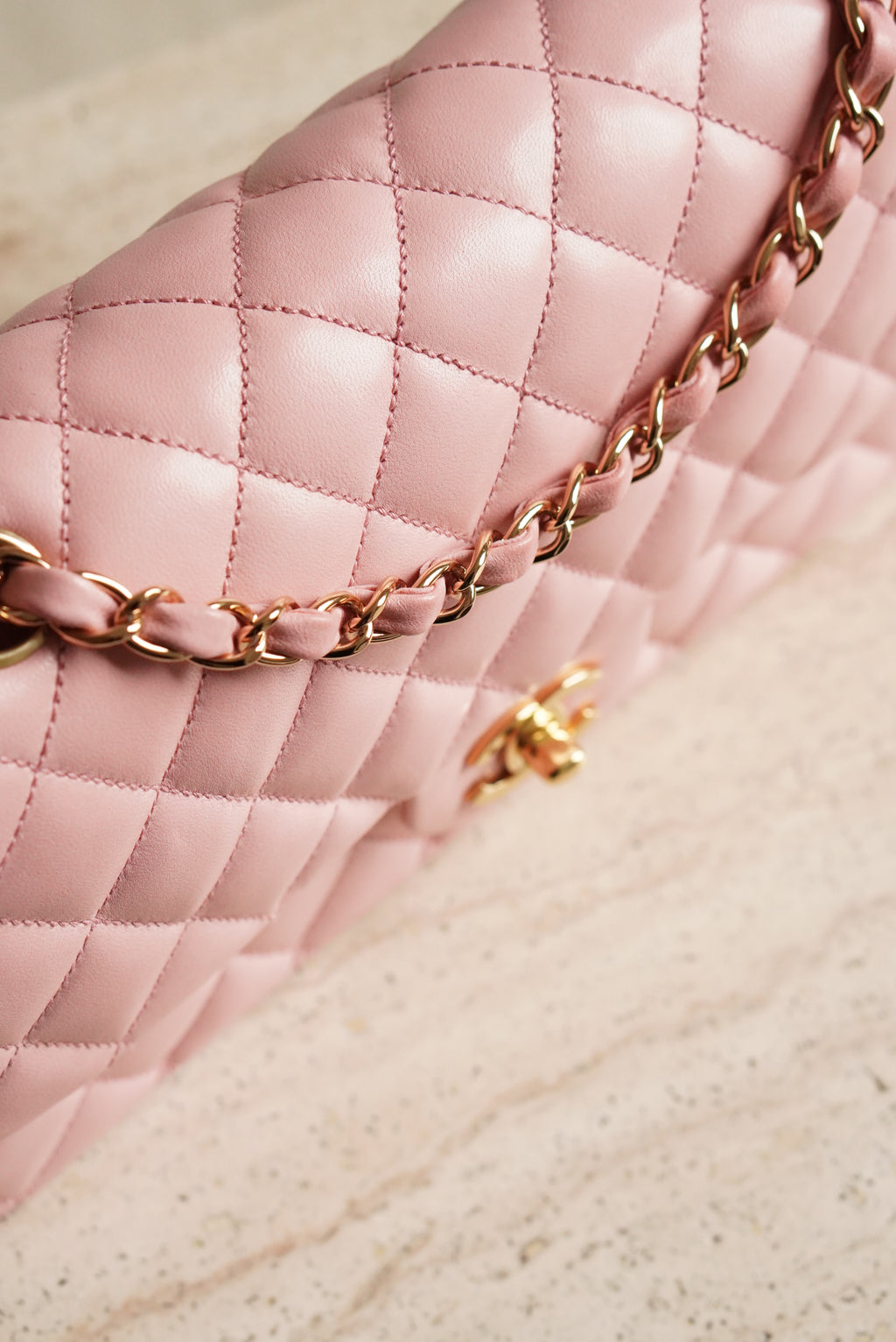 CHANEL CLASSIC MEDIUM DOUBLE FLAP | ROSE SAKURA