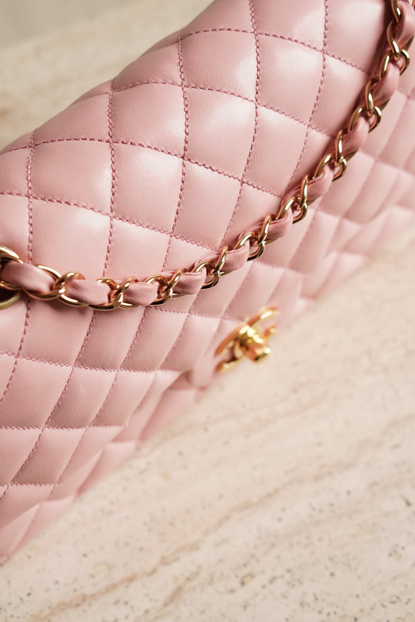CHANEL CLASSIC MEDIUM DOUBLE FLAP | ROSE SAKURA
