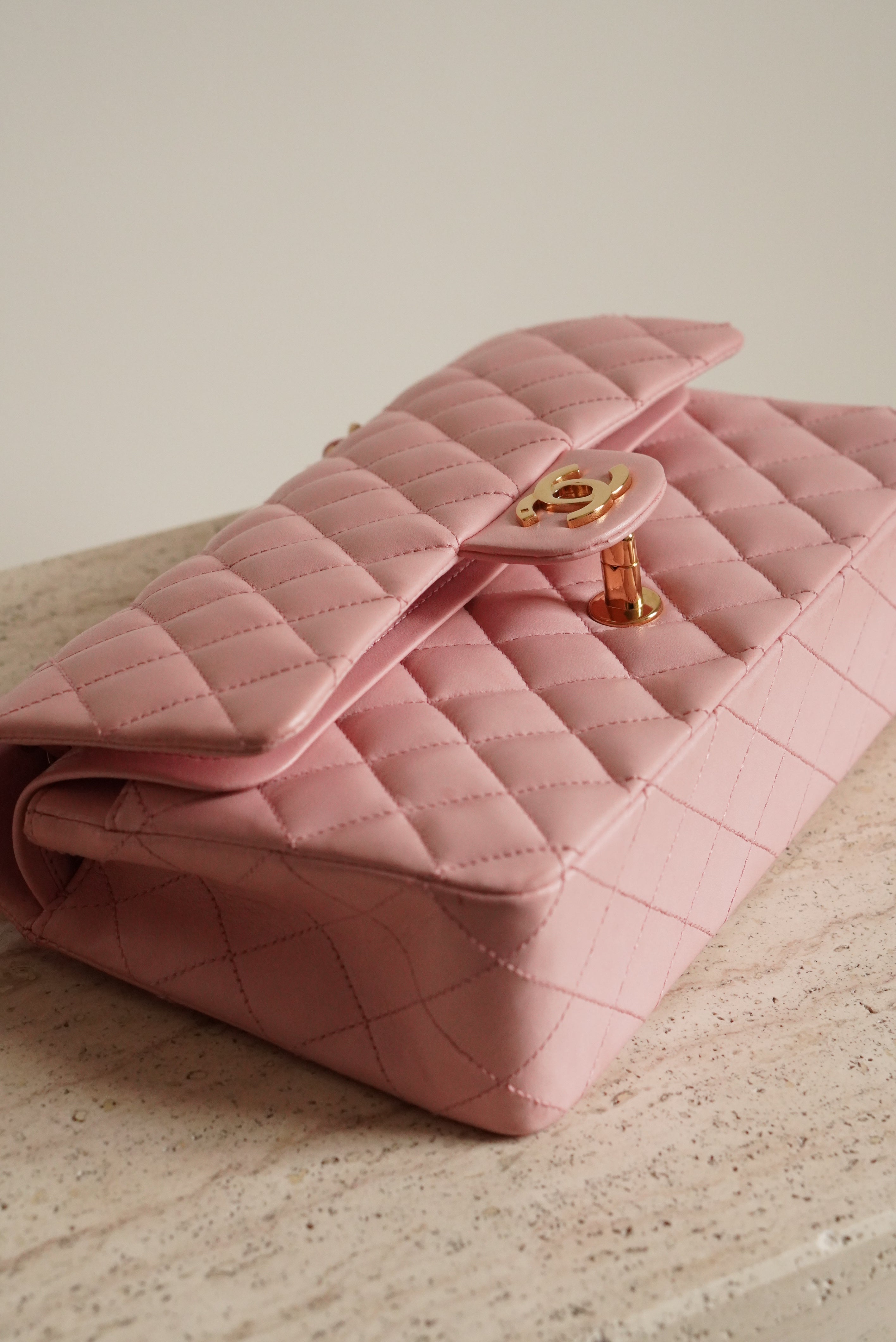 CHANEL CLASSIC MEDIUM DOUBLE FLAP | ROSE SAKURA