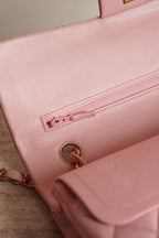 CHANEL CLASSIC MEDIUM DOUBLE FLAP | ROSE SAKURA