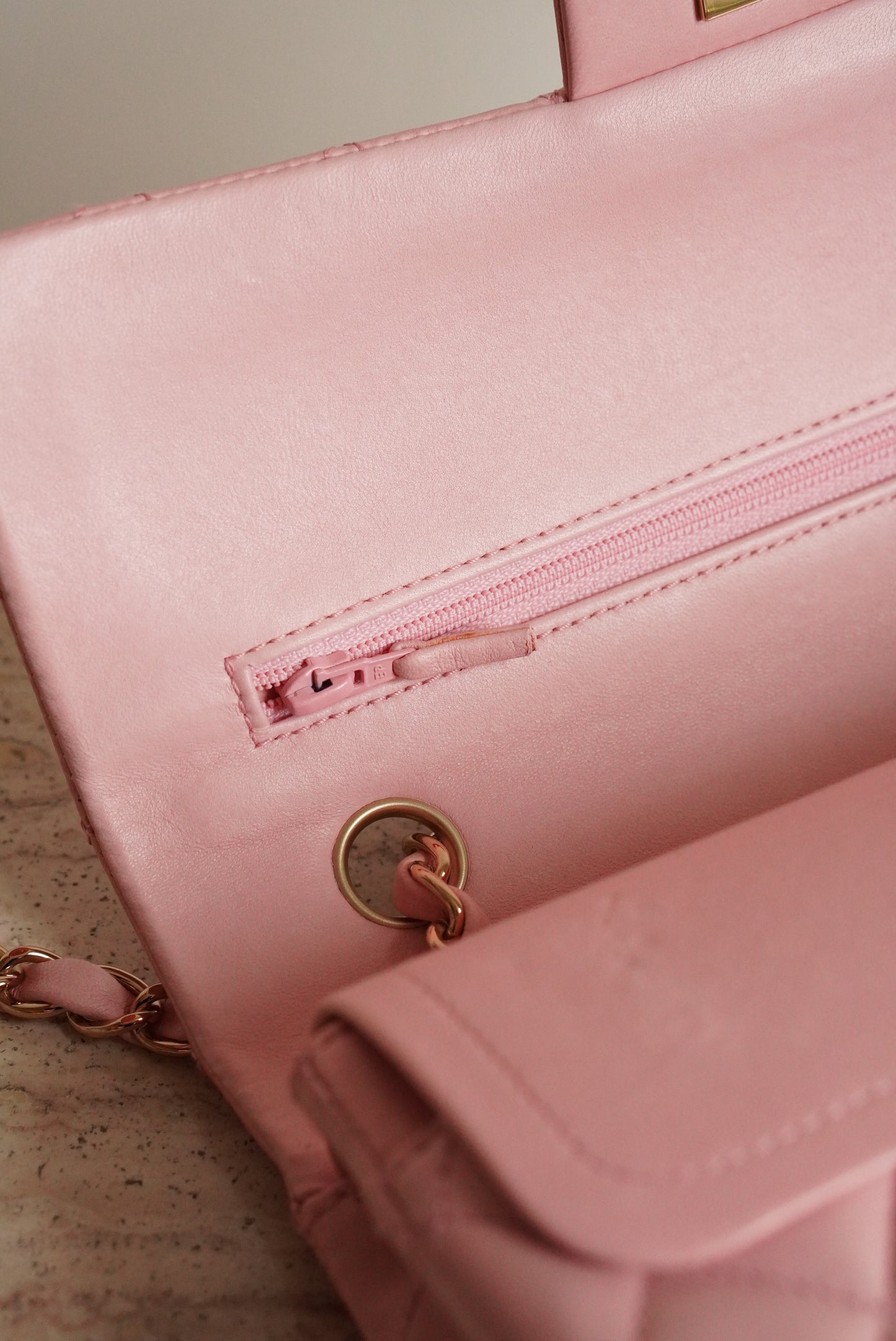 CHANEL CLASSIC MEDIUM DOUBLE FLAP | ROSE SAKURA