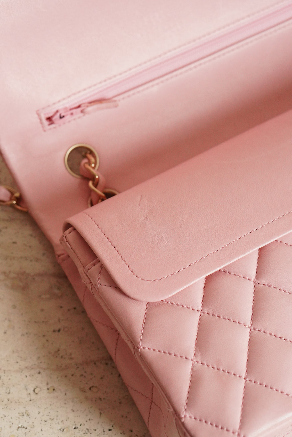CHANEL CLASSIC MEDIUM DOUBLE FLAP | ROSE SAKURA