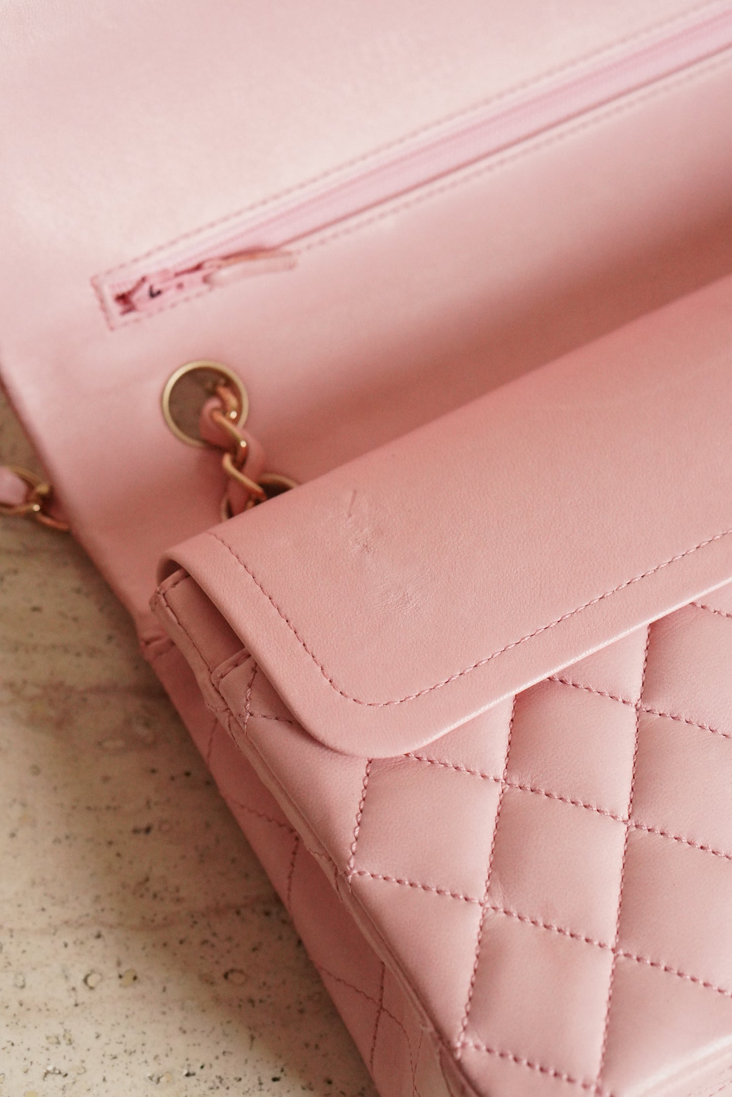 CHANEL CLASSIC MEDIUM DOUBLE FLAP | ROSE SAKURA