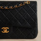 CHANEL CLASSIC MEDIUM DOUBLE FLAP | NAVY BLUE