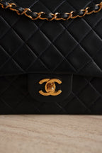 CHANEL CLASSIC MEDIUM DOUBLE FLAP | NAVY BLUE