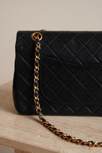 CHANEL CLASSIC MEDIUM DOUBLE FLAP | NAVY BLUE