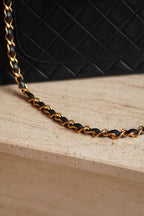 CHANEL CLASSIC MEDIUM DOUBLE FLAP | NAVY BLUE
