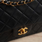 CHANEL CLASSIC MEDIUM DOUBLE FLAP | NAVY BLUE