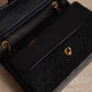 CHANEL CLASSIC MEDIUM DOUBLE FLAP | NAVY BLUE