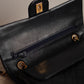 CHANEL CLASSIC MEDIUM DOUBLE FLAP | NAVY BLUE