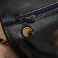 CHANEL CLASSIC MEDIUM DOUBLE FLAP | NAVY BLUE