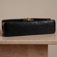 CHANEL CLASSIC MEDIUM DOUBLE FLAP | NAVY BLUE