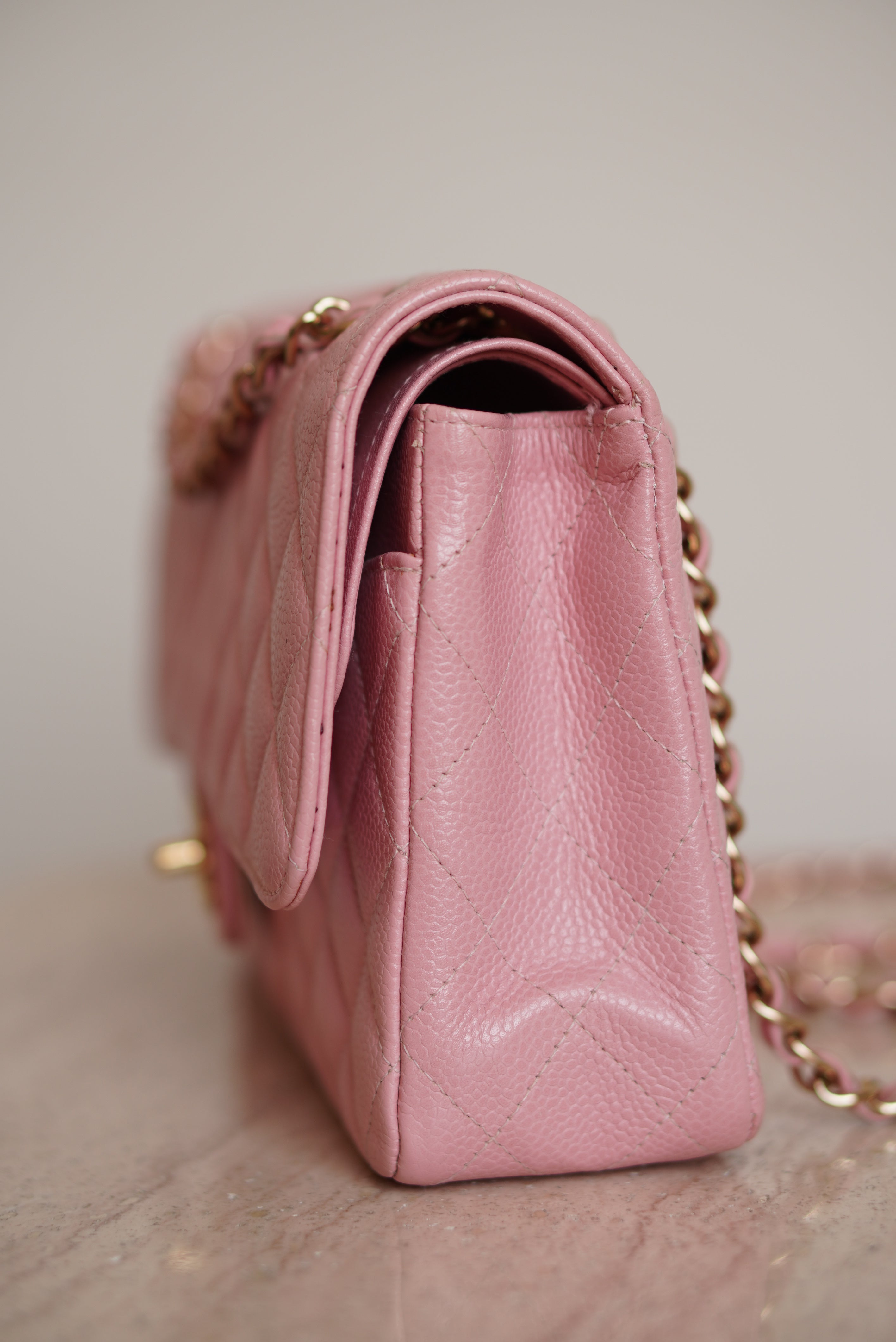 CHANEL CLASSIC MEDIUM DOUBLE FLAP | ROSE SAKURA