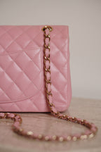 CHANEL CLASSIC MEDIUM DOUBLE FLAP | ROSE SAKURA