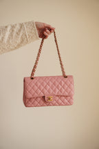 CHANEL CLASSIC MEDIUM DOUBLE FLAP | ROSE SAKURA