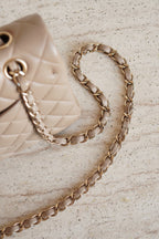 CHANEL CLASSIC MEDIUM DOUBLE FLAP | TAUPE
