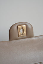 CHANEL CLASSIC MEDIUM DOUBLE FLAP | TAUPE