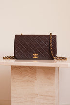 CHANEL FULL FLAP | BROWN