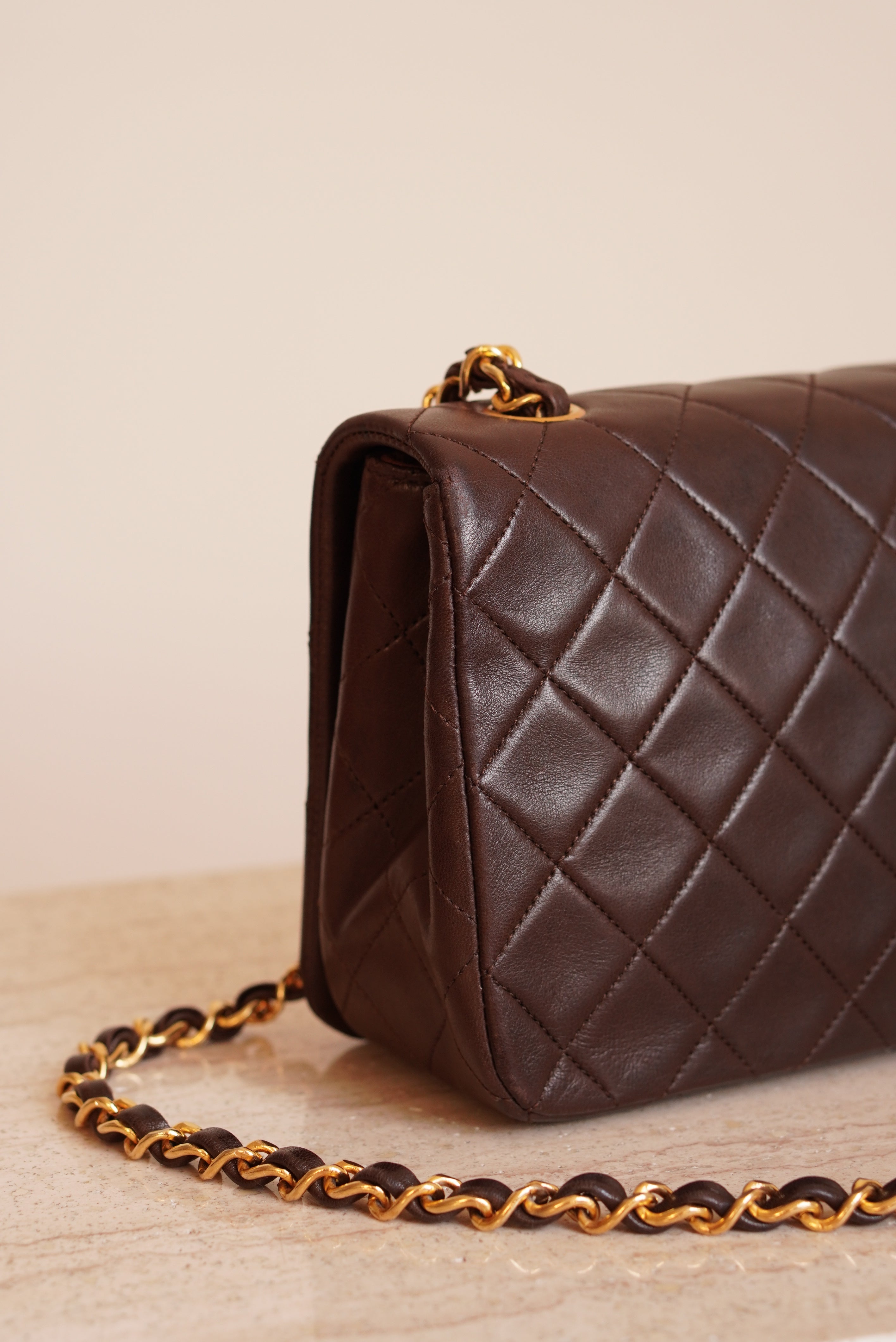 CHANEL FULL FLAP | BROWN
