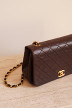 CHANEL FULL FLAP | BROWN
