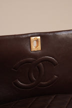 CHANEL FULL FLAP | BROWN