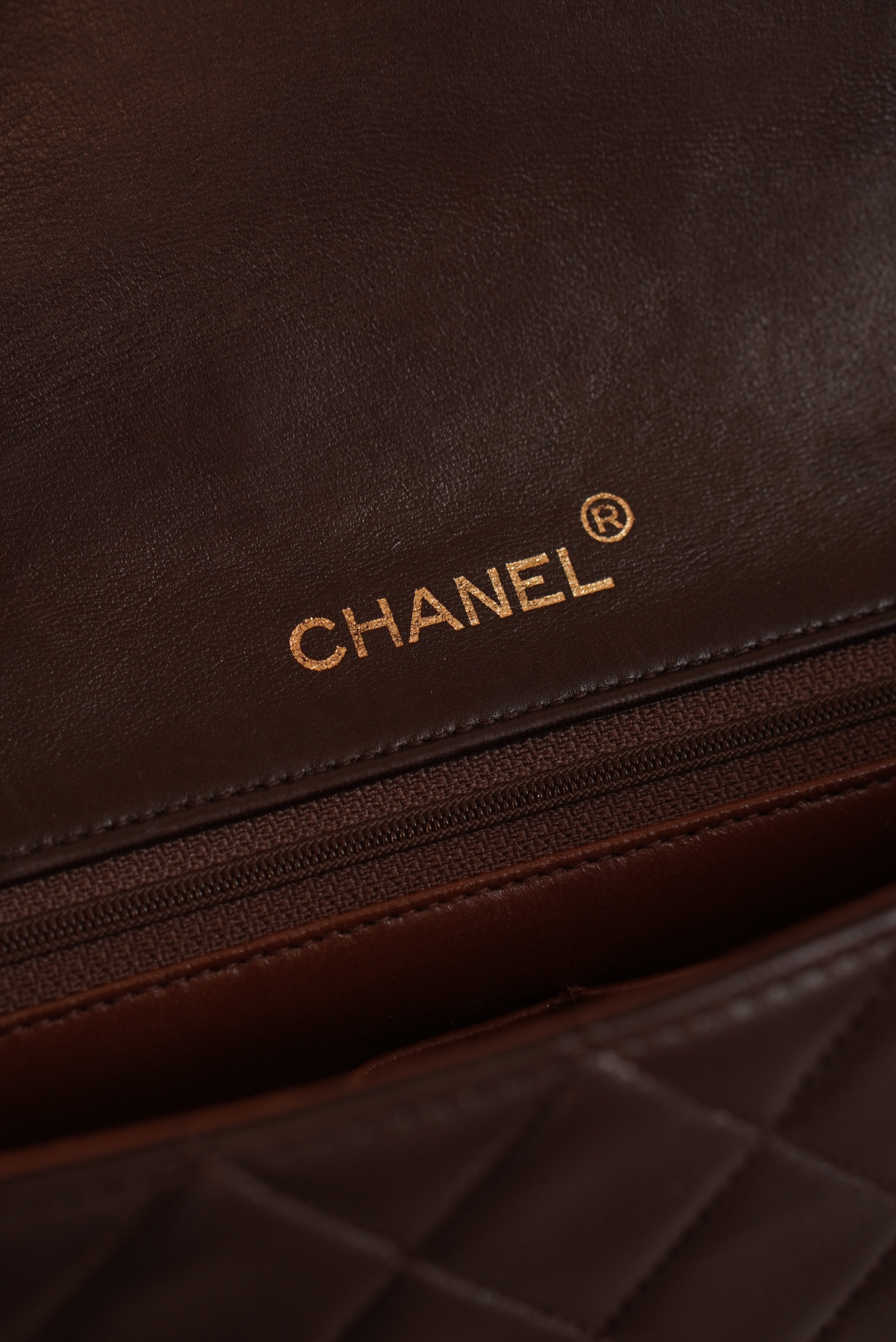 CHANEL FULL FLAP | BROWN