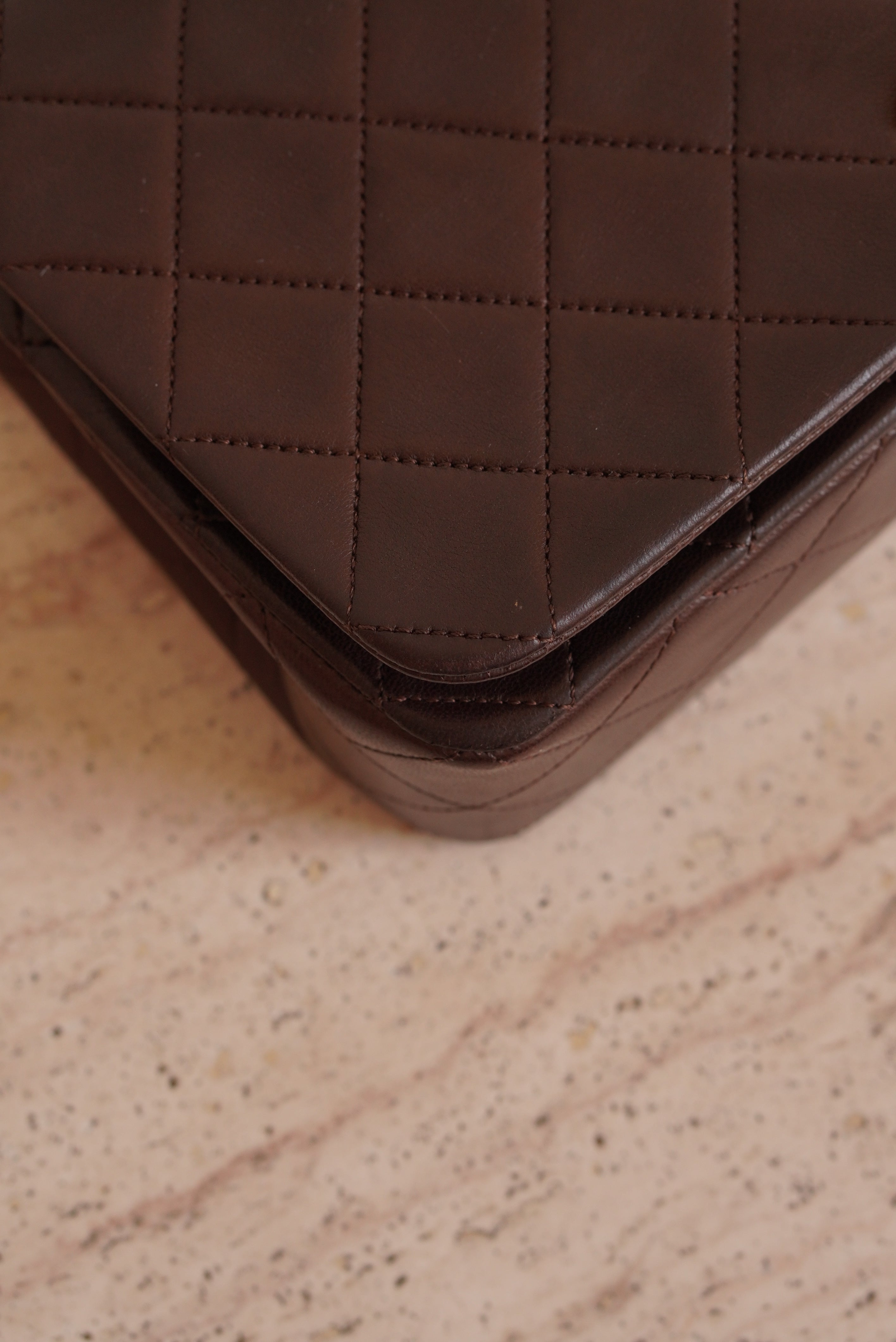 CHANEL FULL FLAP | BROWN