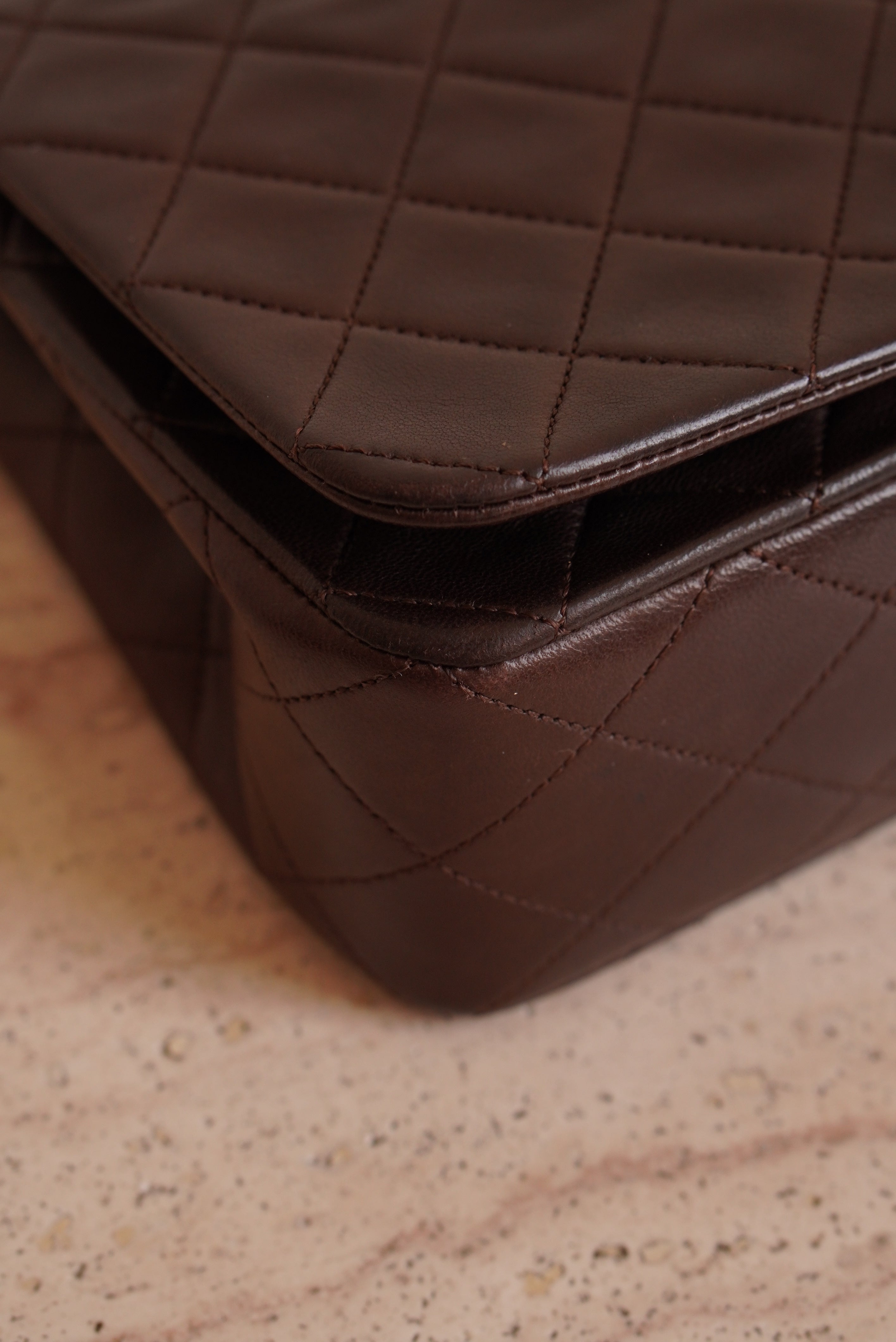CHANEL FULL FLAP | BROWN