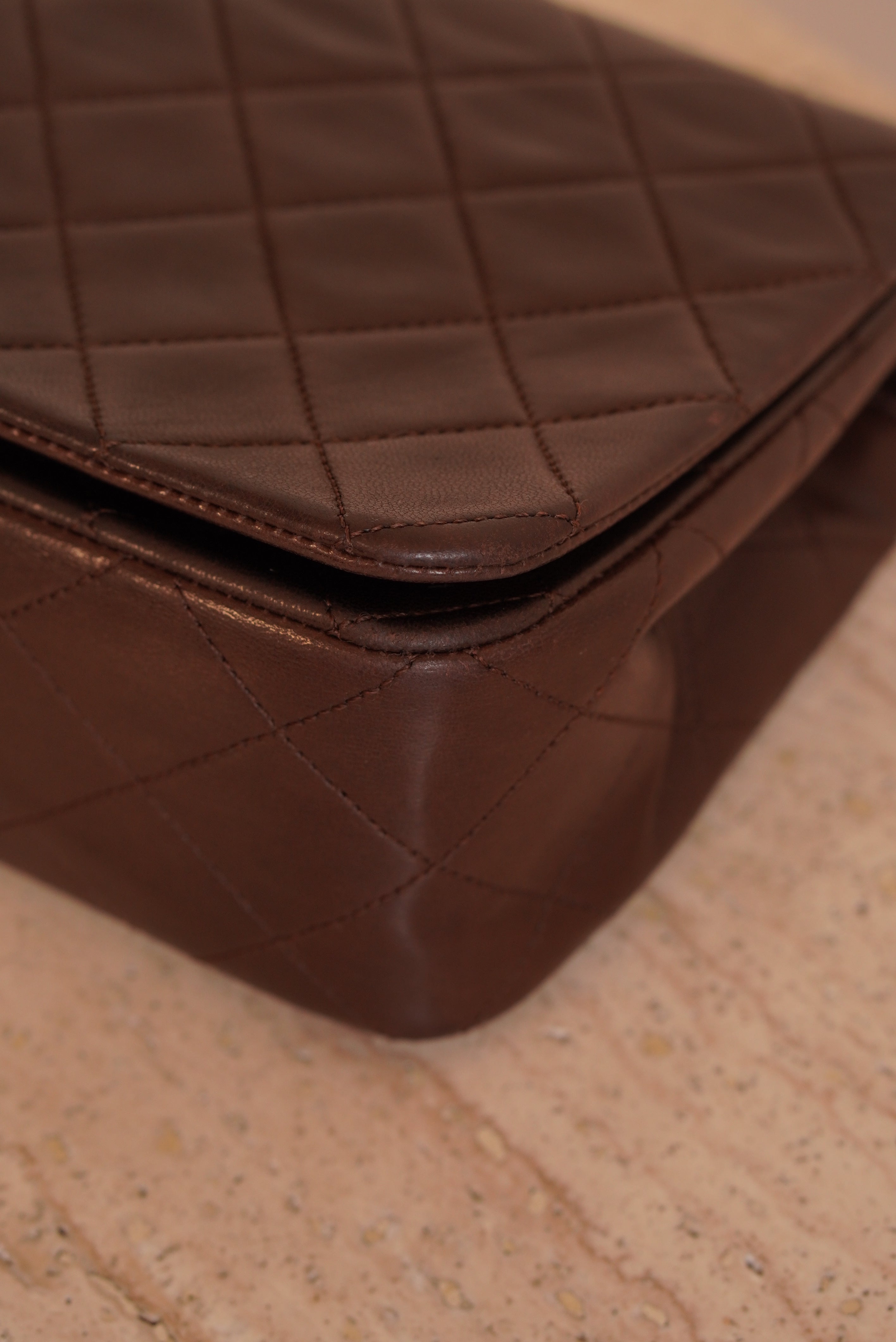 CHANEL FULL FLAP | BROWN