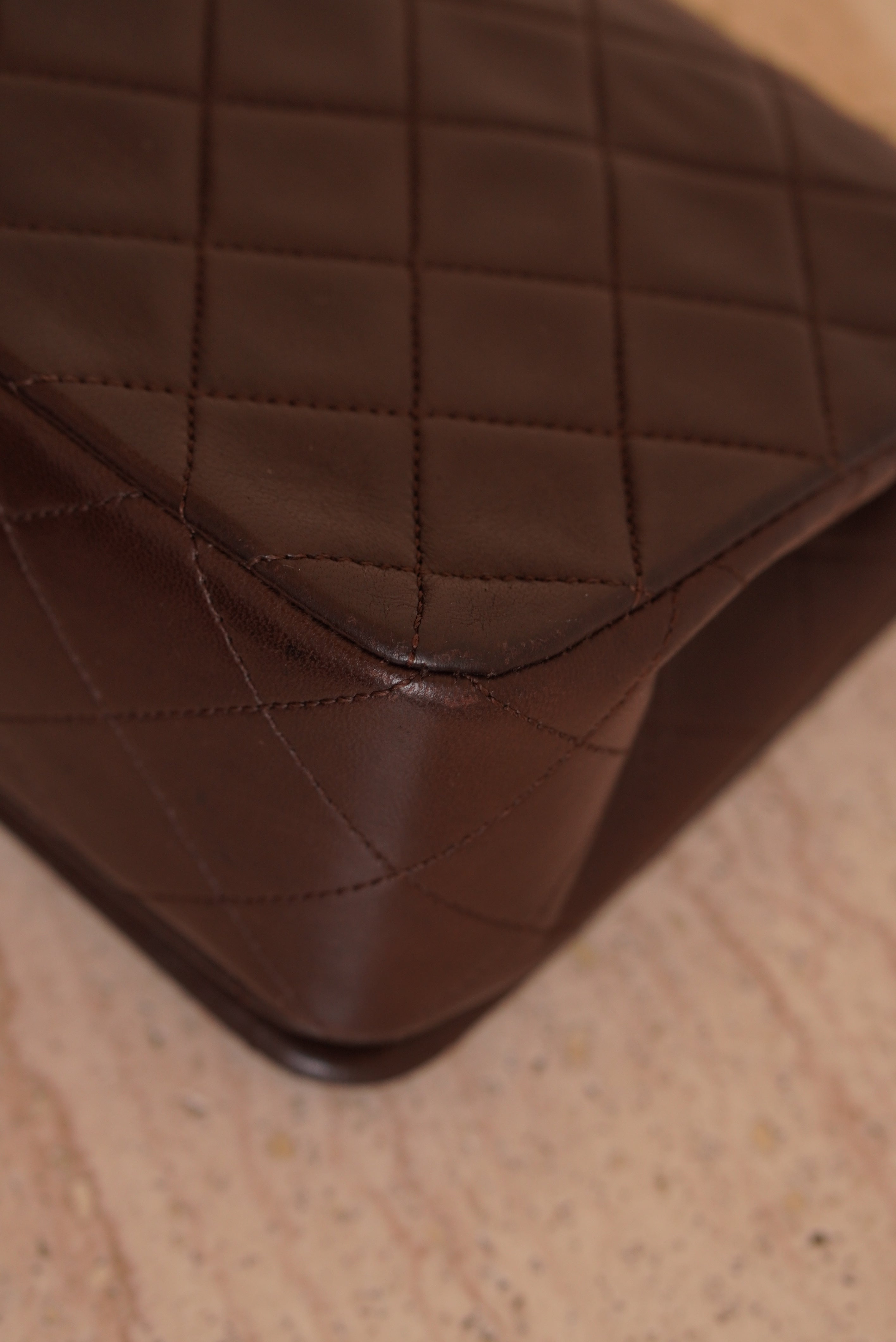 CHANEL FULL FLAP | BROWN